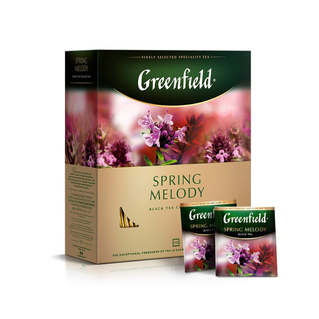 Greenfield Spring Melody Herbal Tea 100 count