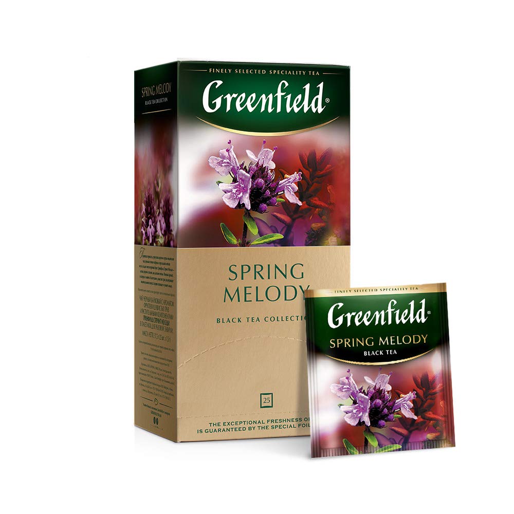 Greenfield Spring Melody Black Tea 25 Teabags