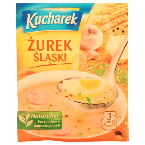 Kucharek Zurek Slaski Sour Rye Soup 46g (Pack of 5)