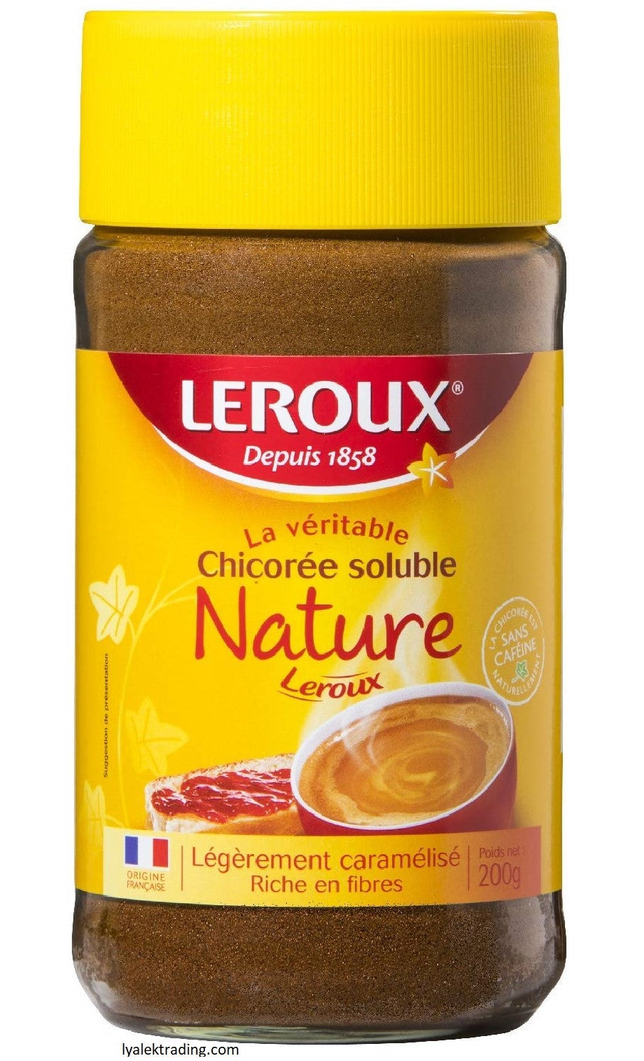 Leroux Regular Instant Chicory 7oz/200g
