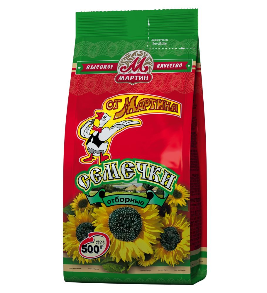 Roasted Sunflower Seeds Unsalted Ot Martina 500gr
